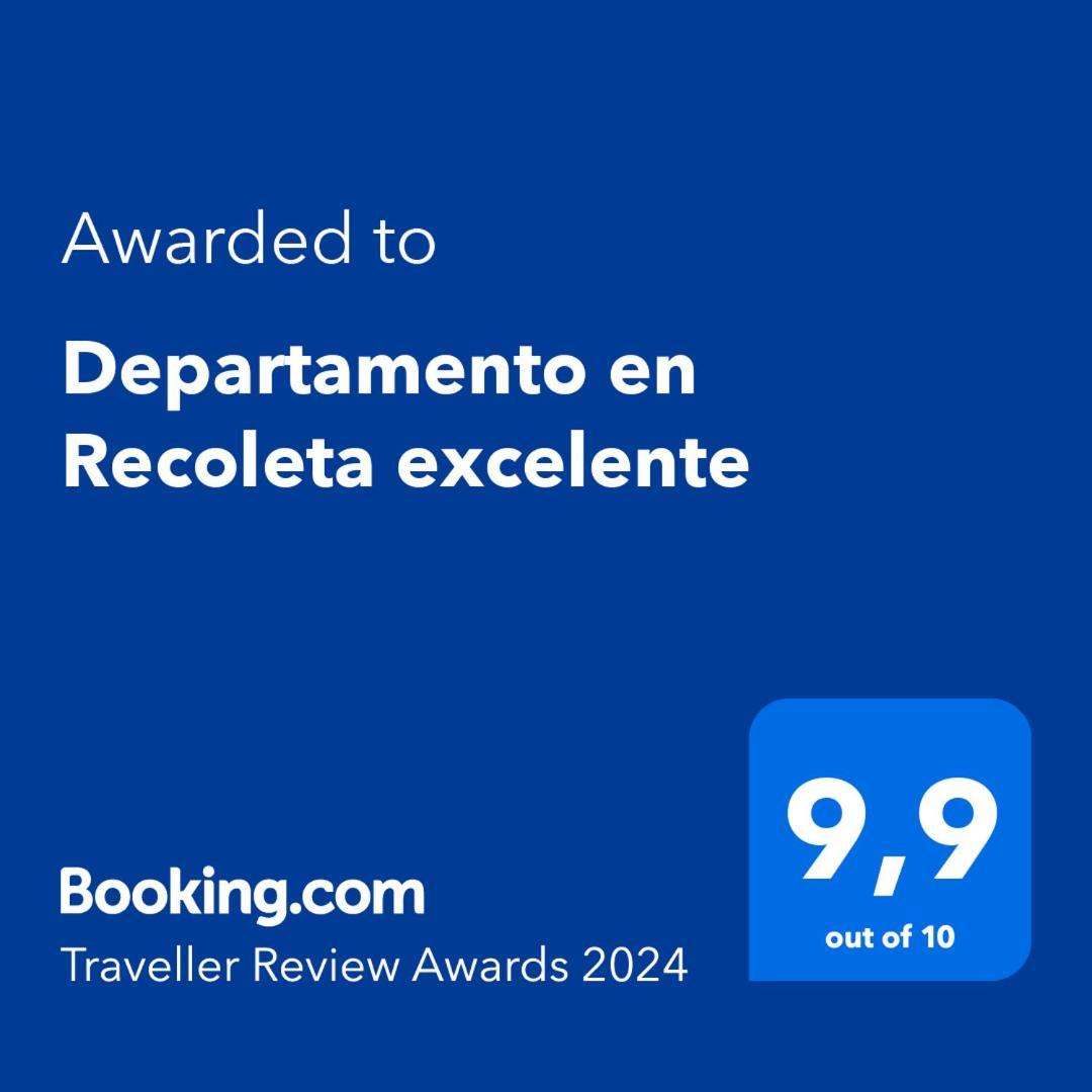 Departamento En Recoleta Excelente Leilighet Buenos Aires Eksteriør bilde